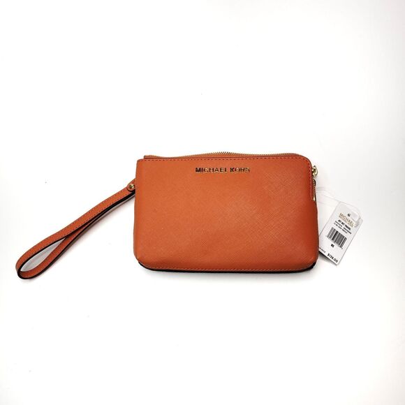 going 9/15: Michael Kors Jet Set Travel Large Double Wristlet - Picture 1 of 5
